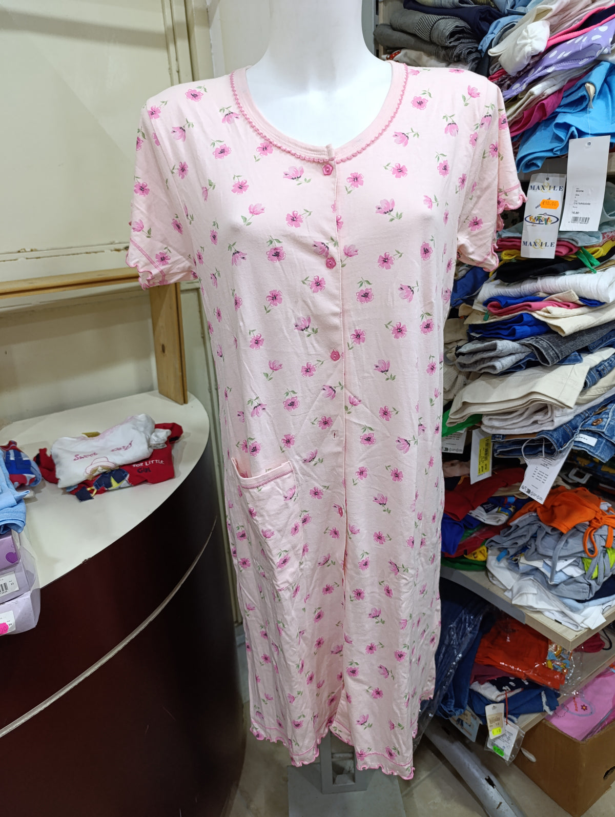 Pigiama donna in cotone a 3 euro