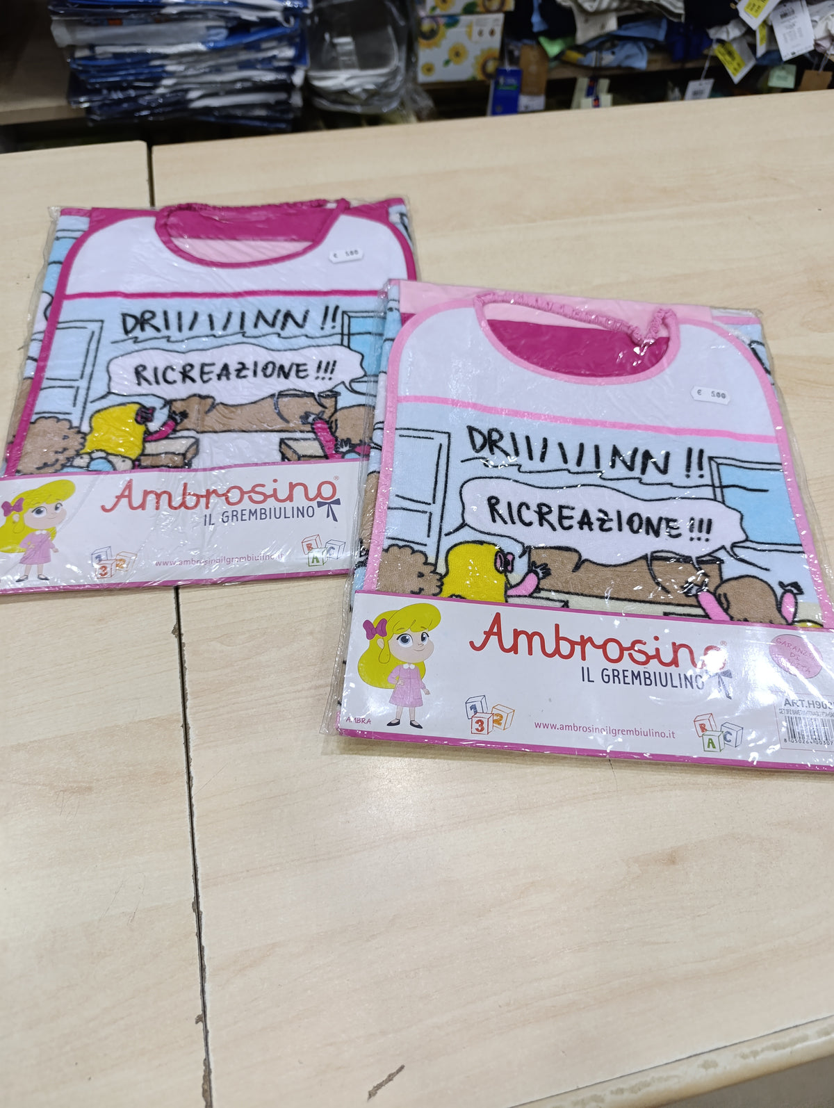 Offerta set tovagliette scuola a 2,50