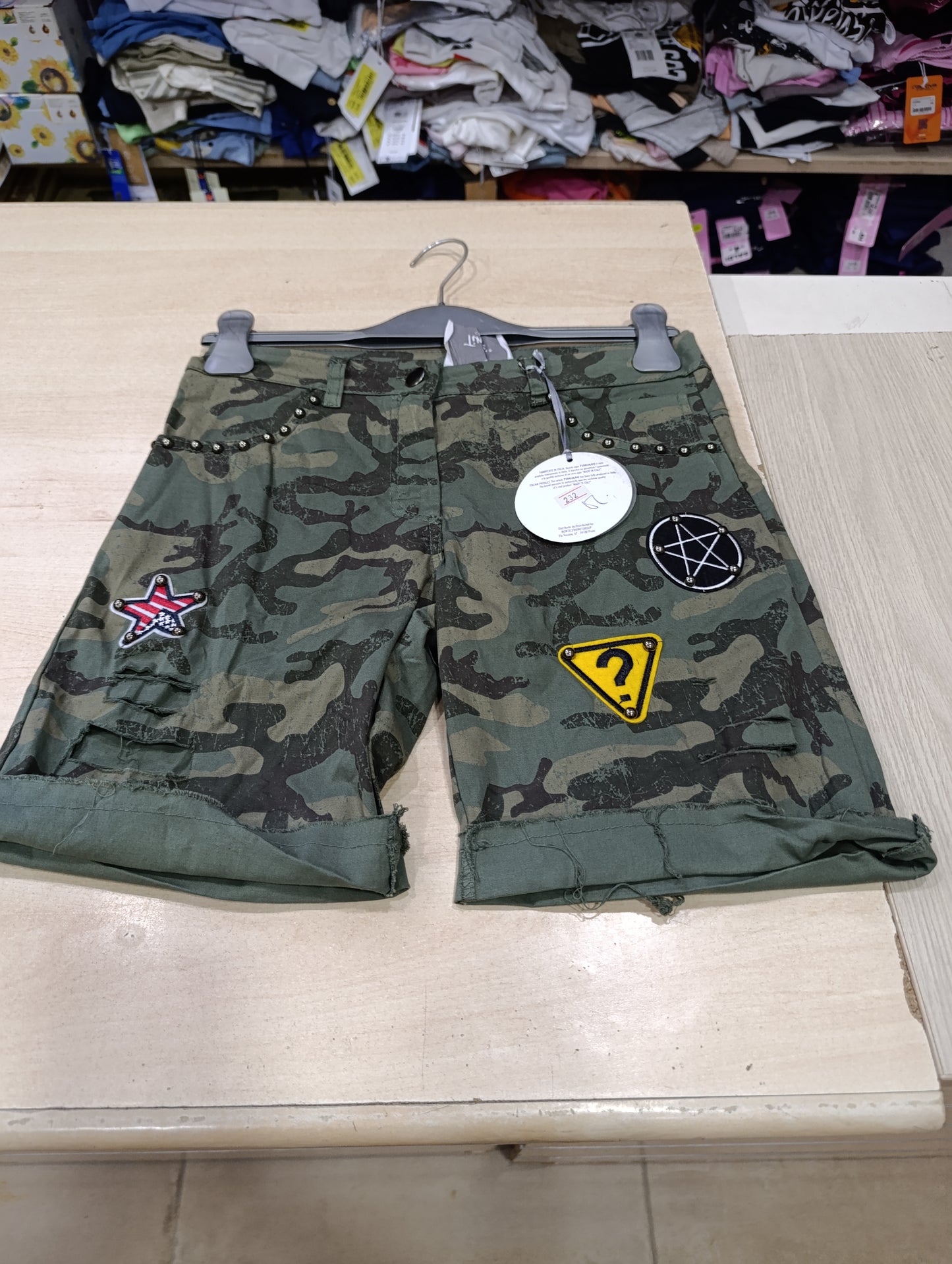 Pantaloncini donna a 2,50 prodotto italiano