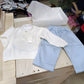 Completo bimbo 3 pezzi maschietto a 5 euro