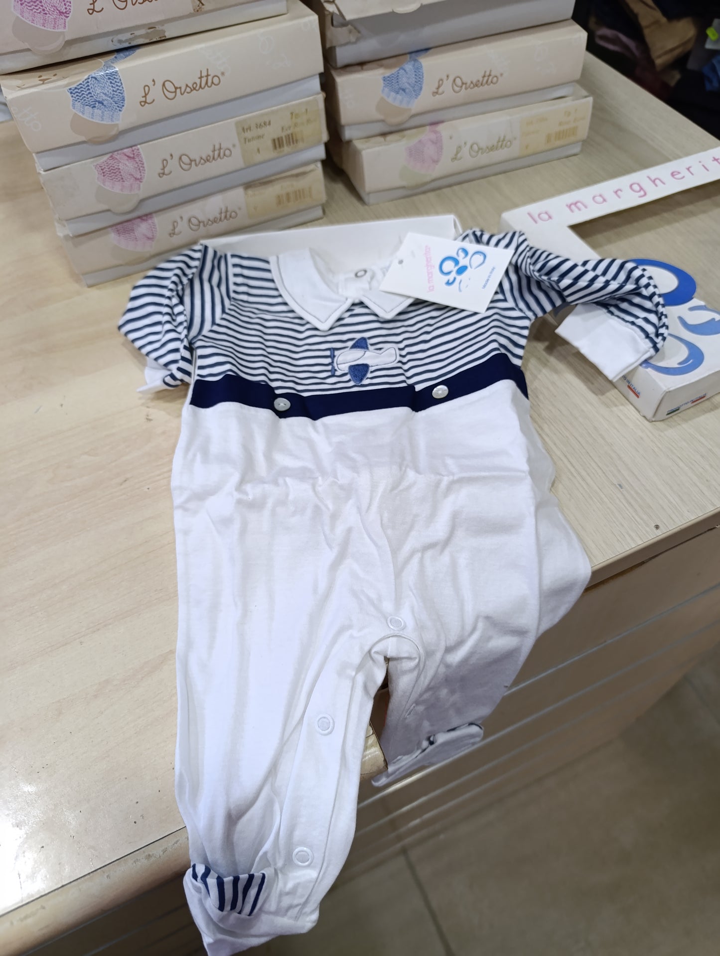 Tutine neonati cotone manica lunga e gamba lunga a 4 euro