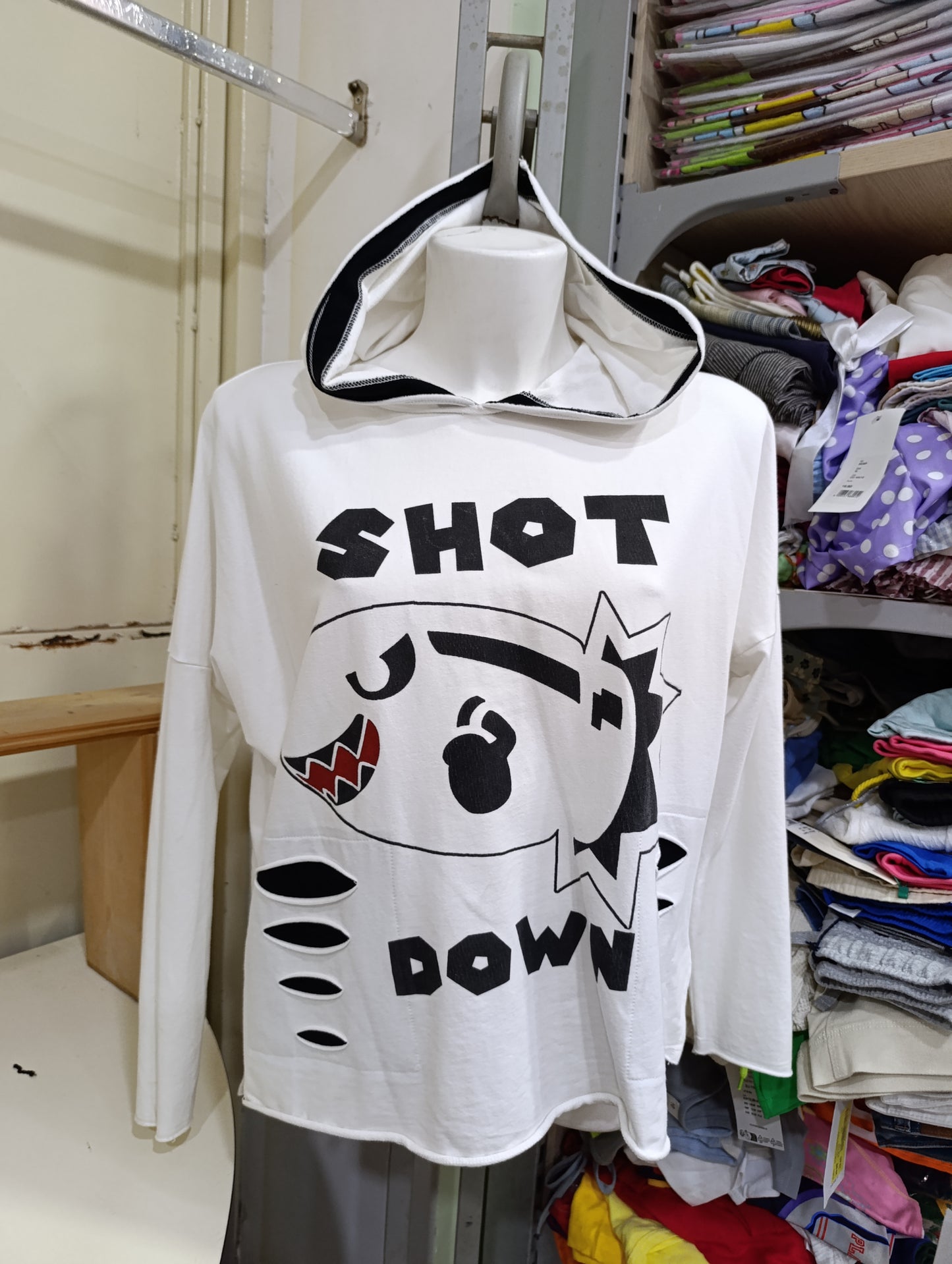 Magliette donna manica lunga a 2,50