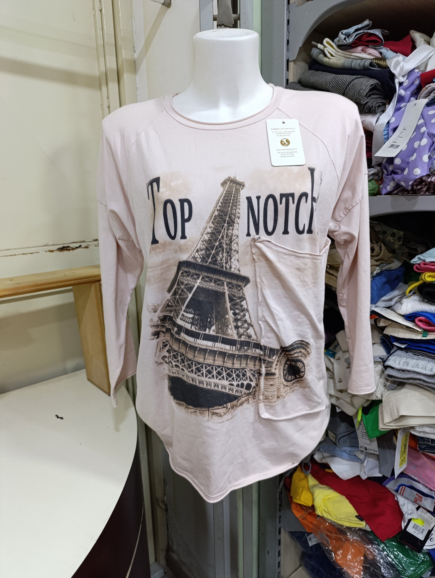 Magliette donna manica lunga a 2,50