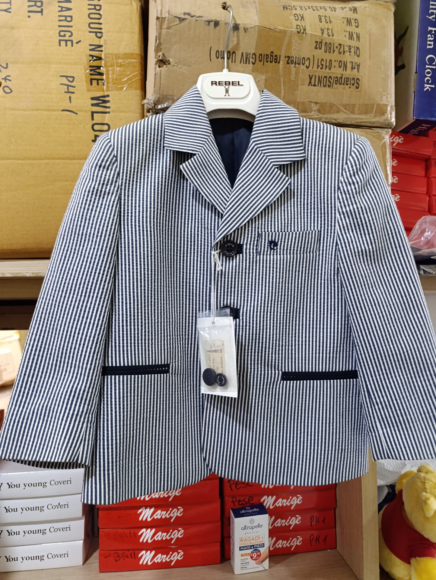 Giacche bambino in cotone made in italy  a 4 euro
