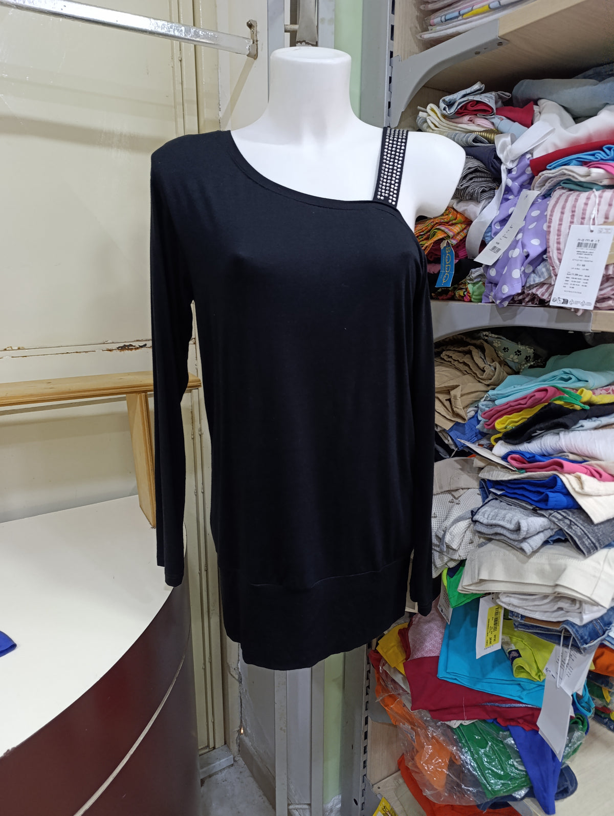 Magliette donna manica lunga a 2,50