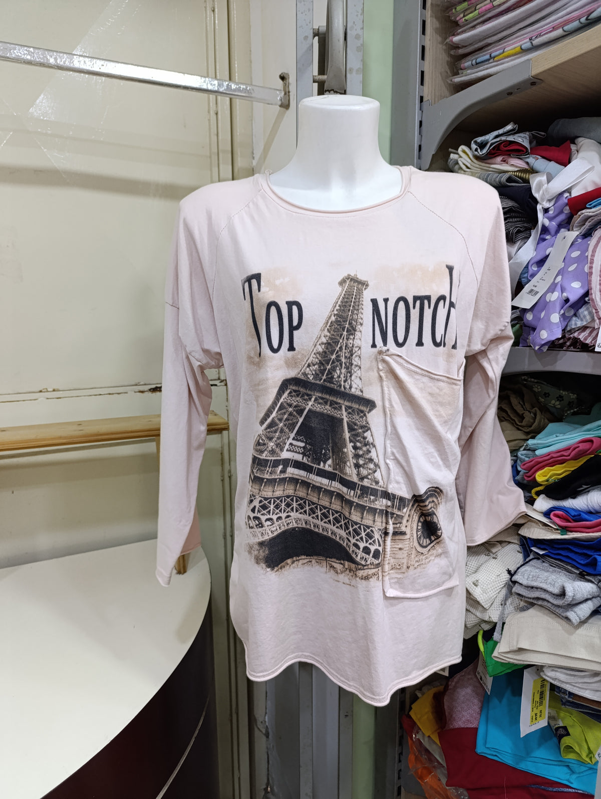 Magliette donna manica lunga a 2,50