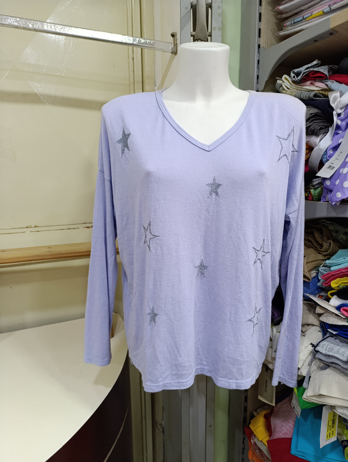 Magliette donna manica lunga a 2,50