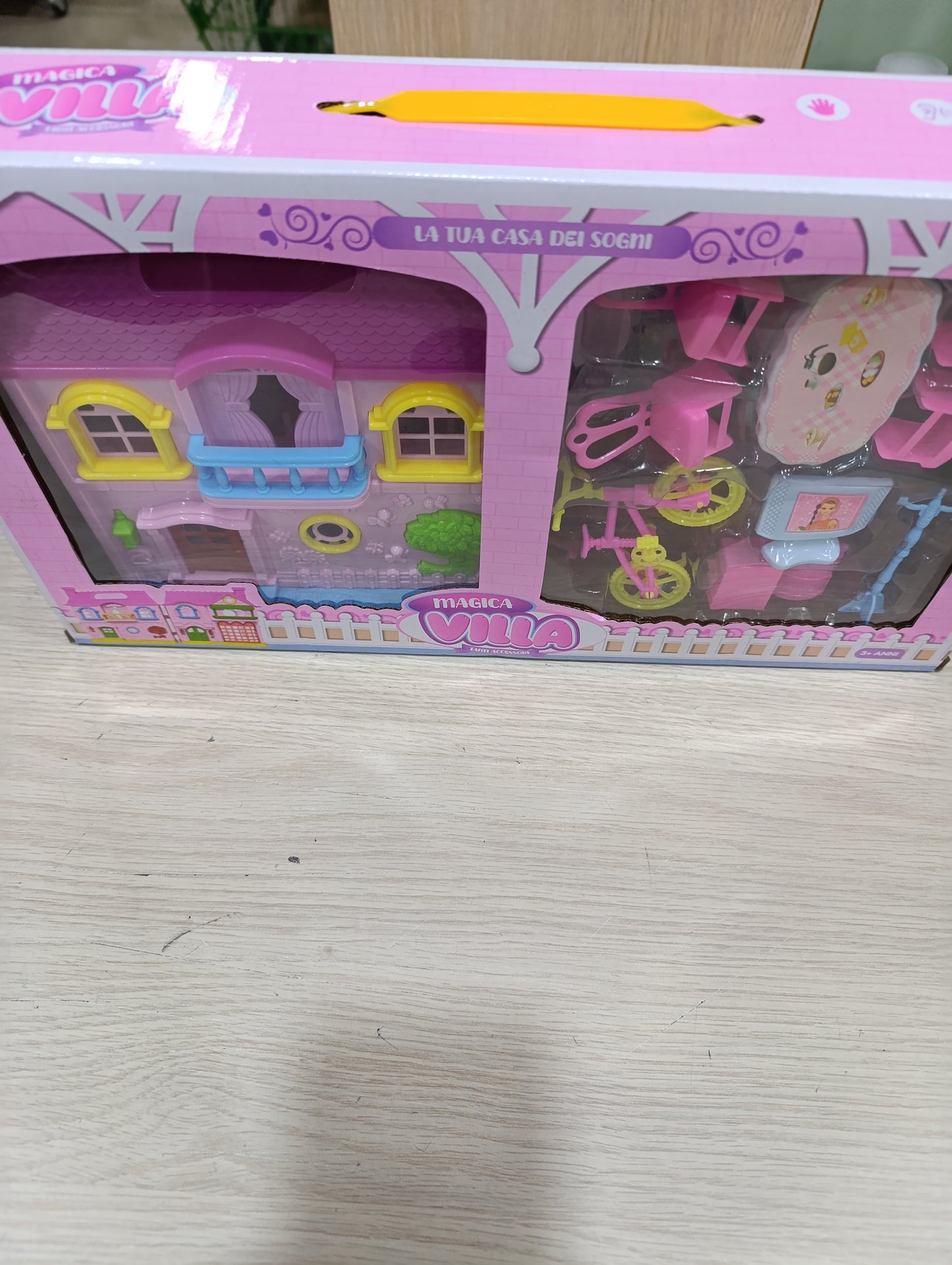 Magica Villa - Casetta delle Bambole con Accessori - La Casa dei Sogni 3+ Anni