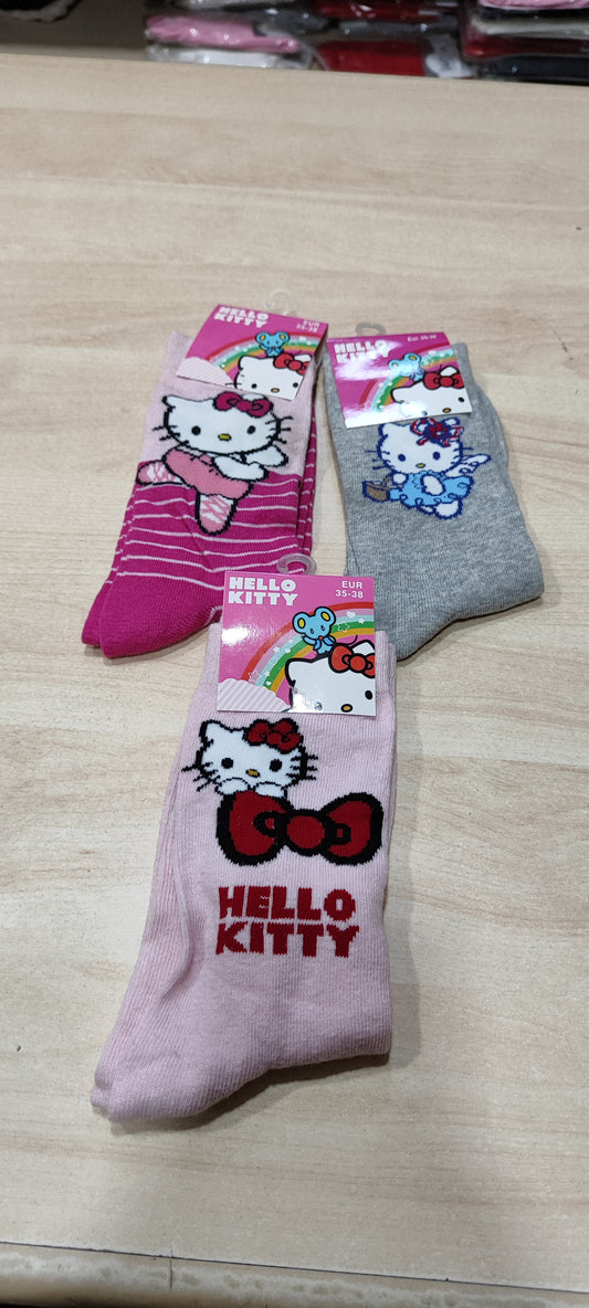 tris di calzini bimba hello kitty