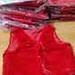 gilet rosso bimbi a 2,50