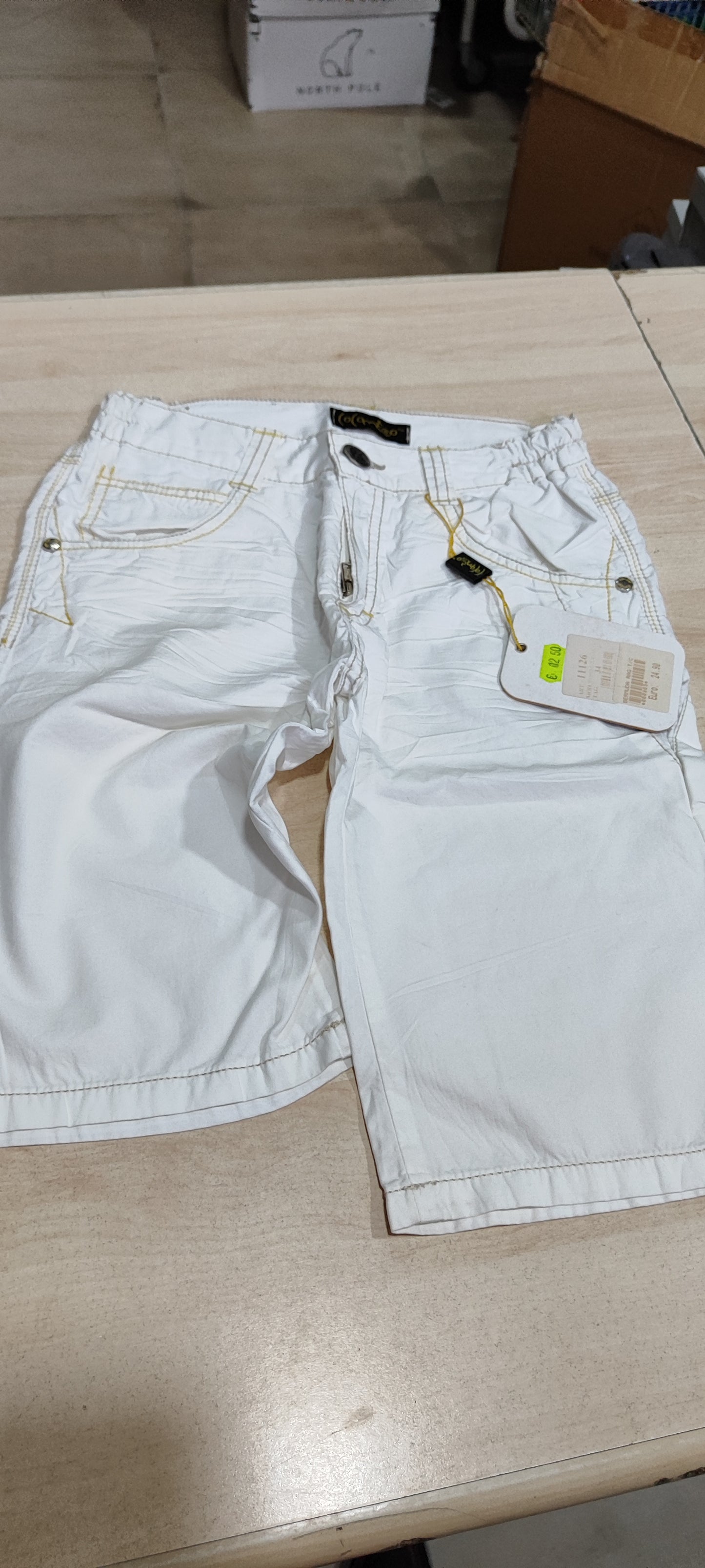 Pantaloncini bambini a 2,50