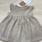 Vestitino bimba beige in velluto 7 euro