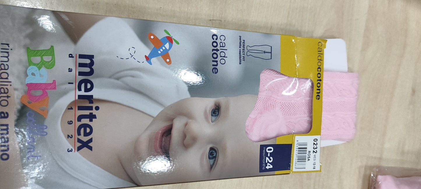 Collant caldo cotone bimbi a 1 euro