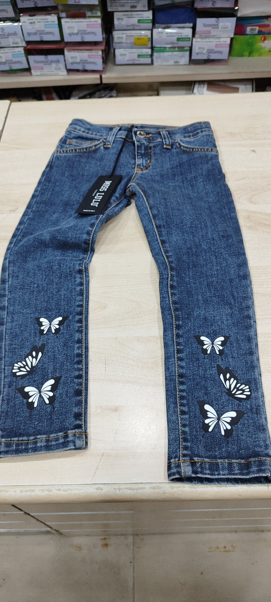Jeans bimbi a 5 euro firmato