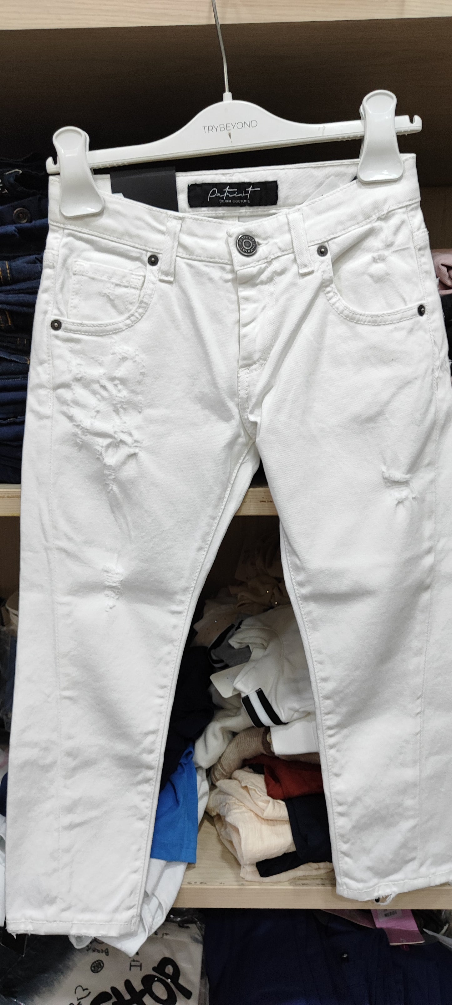 Jeans bimbi a 5 euro firmato