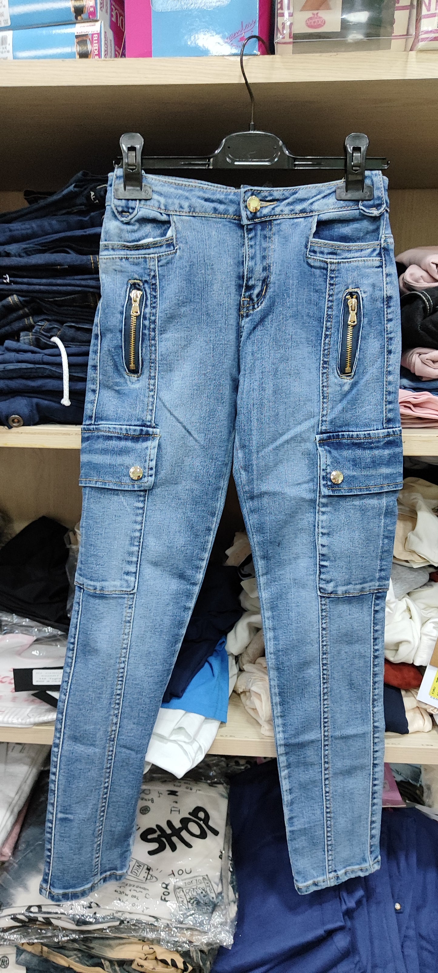 Jeans bimbi a 5 euro firmato