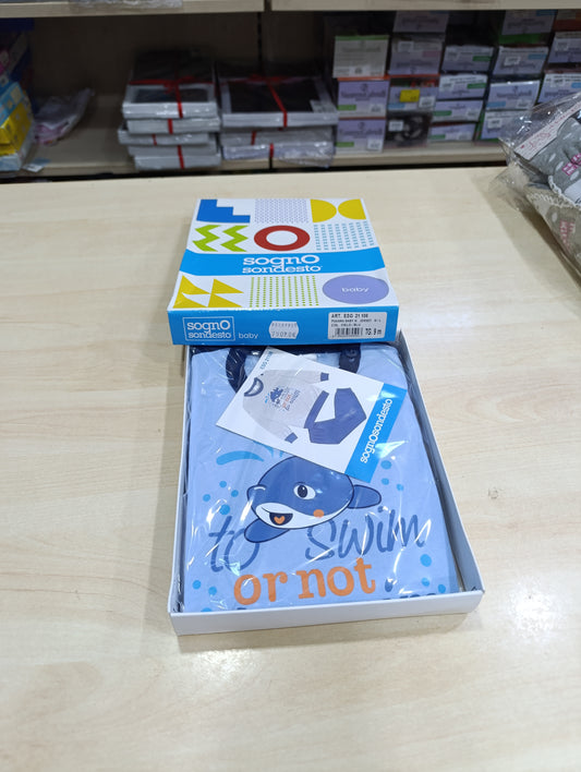 Pigiama bimbi cotone manica lunga a 4 euro