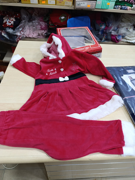 Tutina neonata natalizia a 10 euro misura 18 mesi