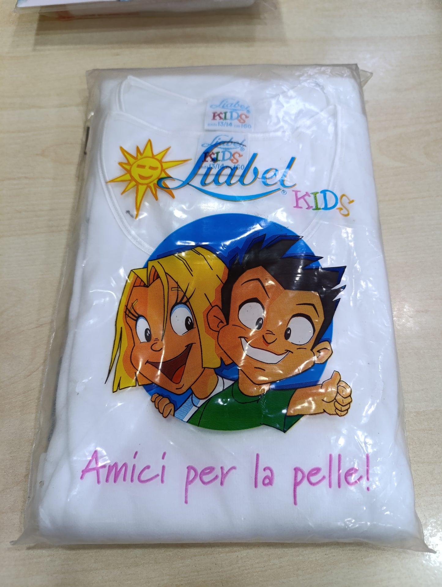 Magliette intime bimbi in caldo cotone a 1,50