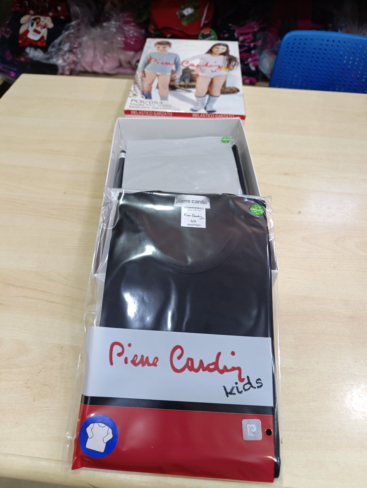 Magliette intime bimbi caldo cotone firmate a 1,80