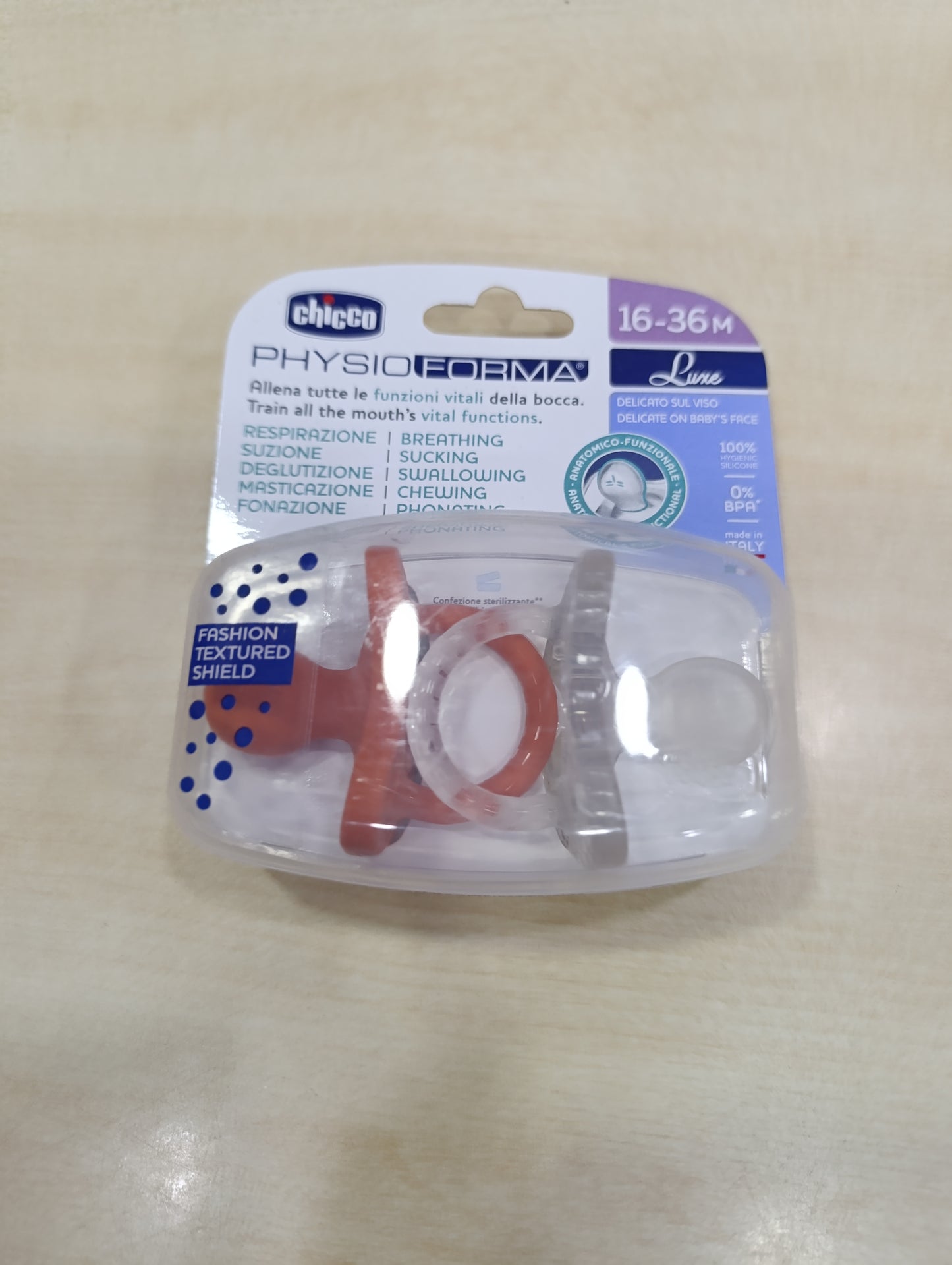 Confezione di succhietto  chicco a 3,50 a confezione da 2 pezzi