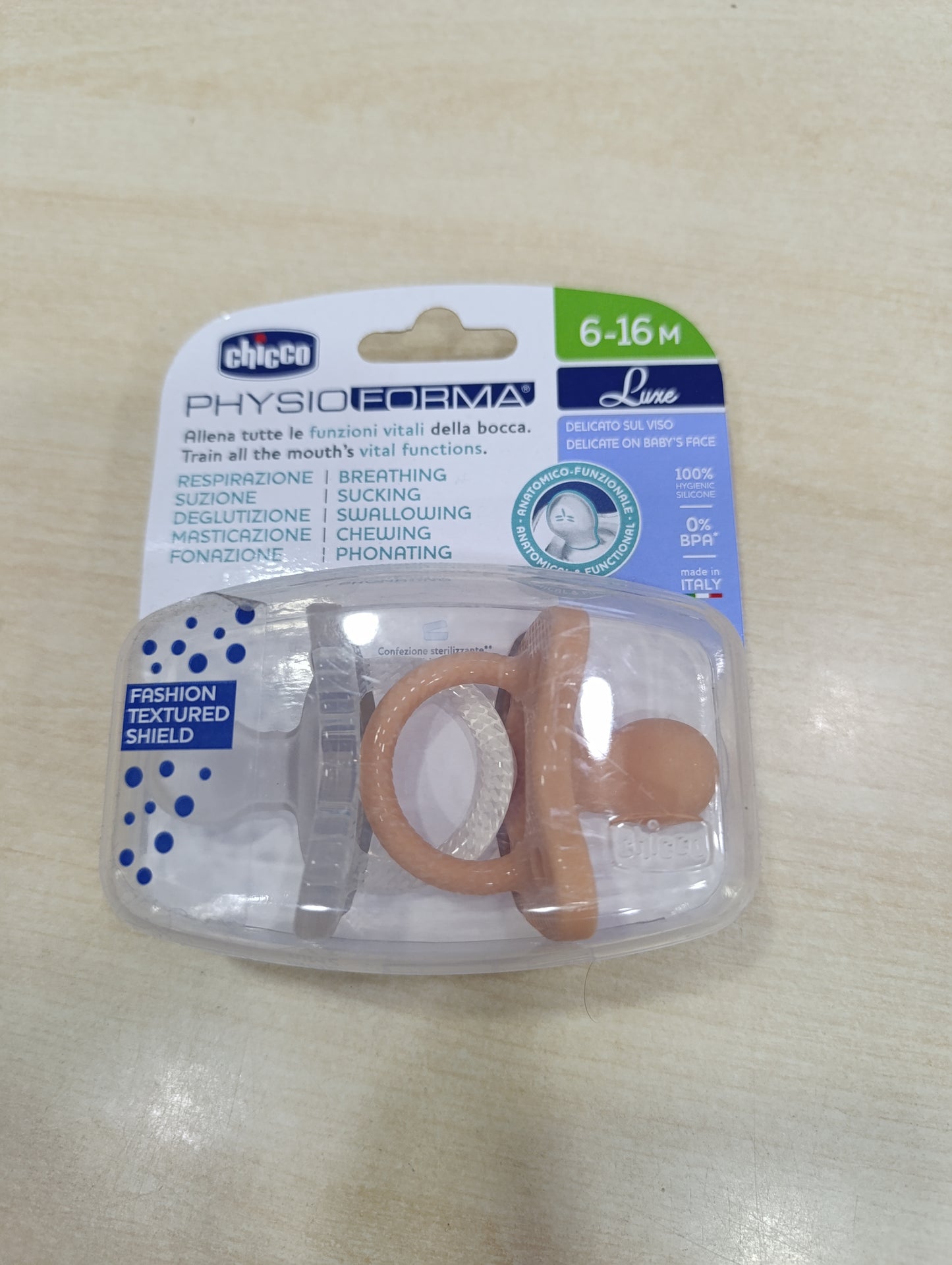 Confezione di succhietto  chicco a 3,50 a confezione da 2 pezzi