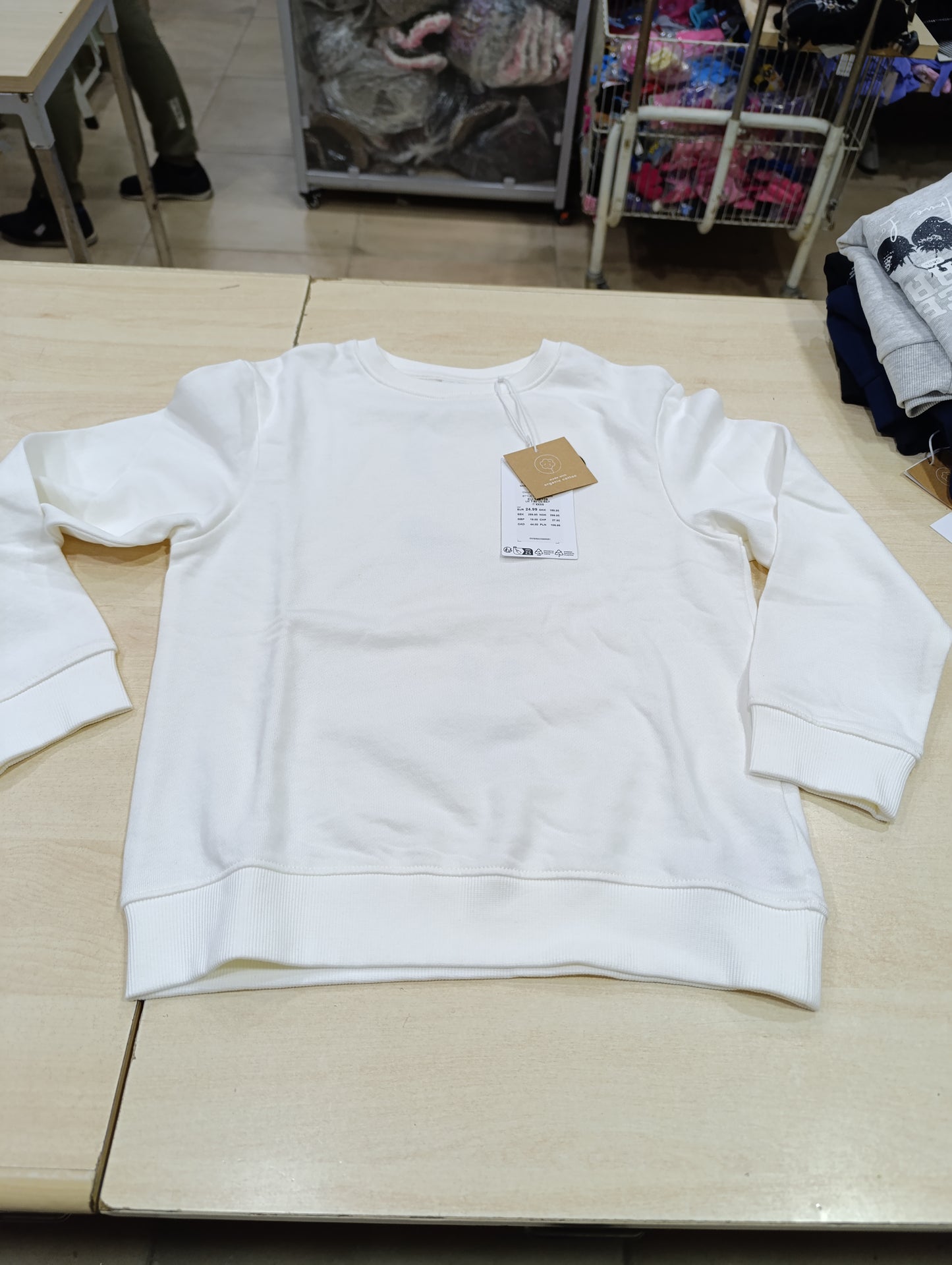 Felpe e magliette cotone bimbi a 3,50