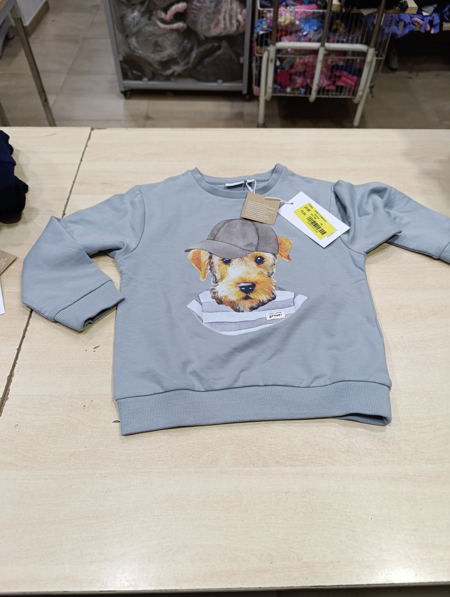 Felpe e magliette cotone bimbi a 3,50