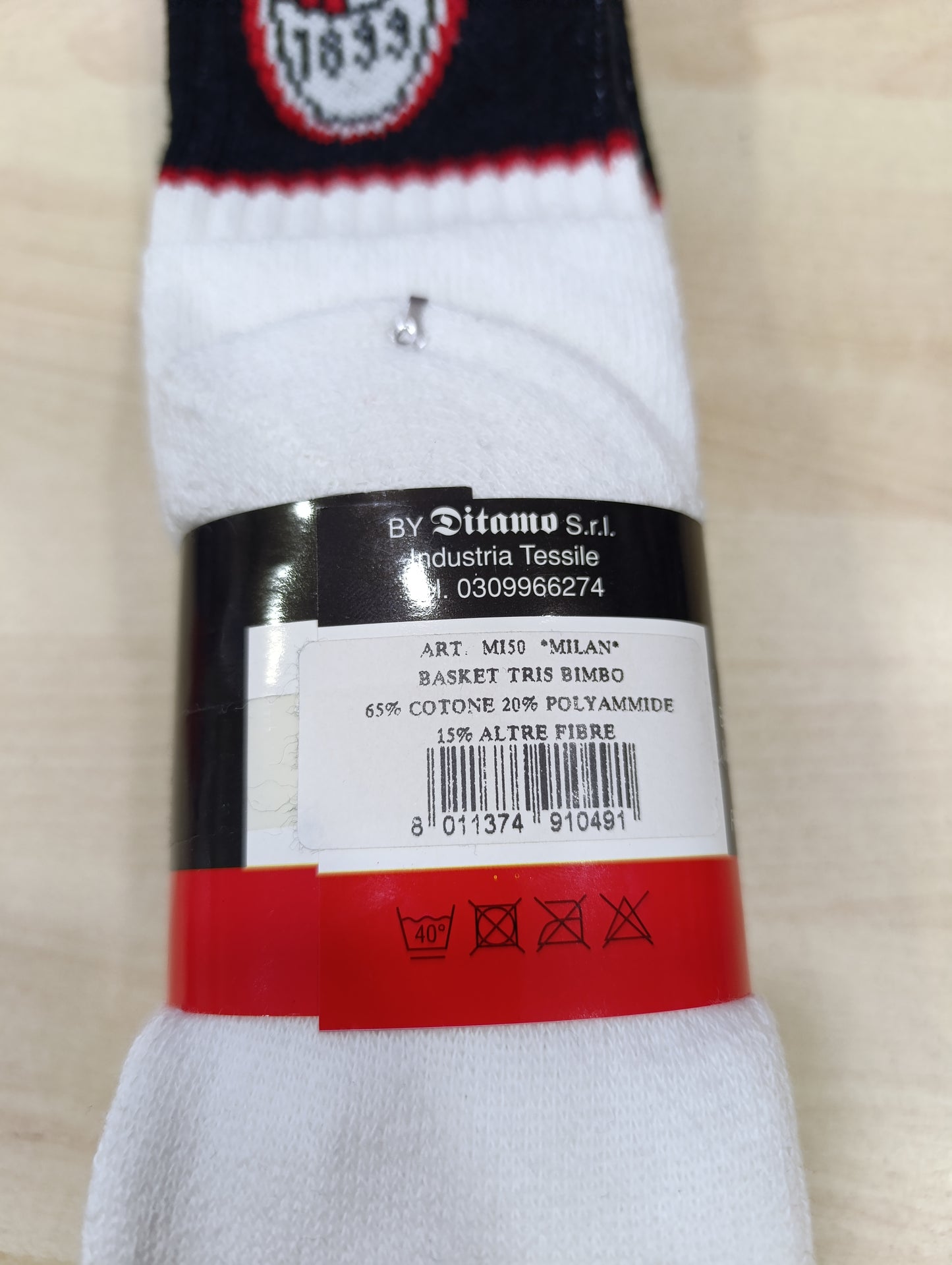 Tris calzini Milan a 2 euro a tris