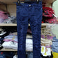 Jeans bimba colore rosso  o blu a 3 euro