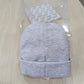 Cappello Neonato Grigio IRGE Baby - Prima Nascita Cotone 100%