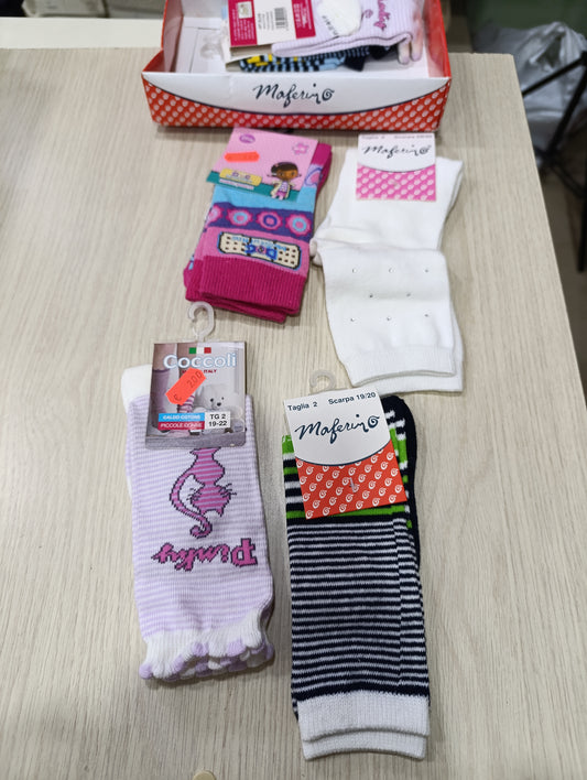 Calzini bimbi caldo cotone a 0,50