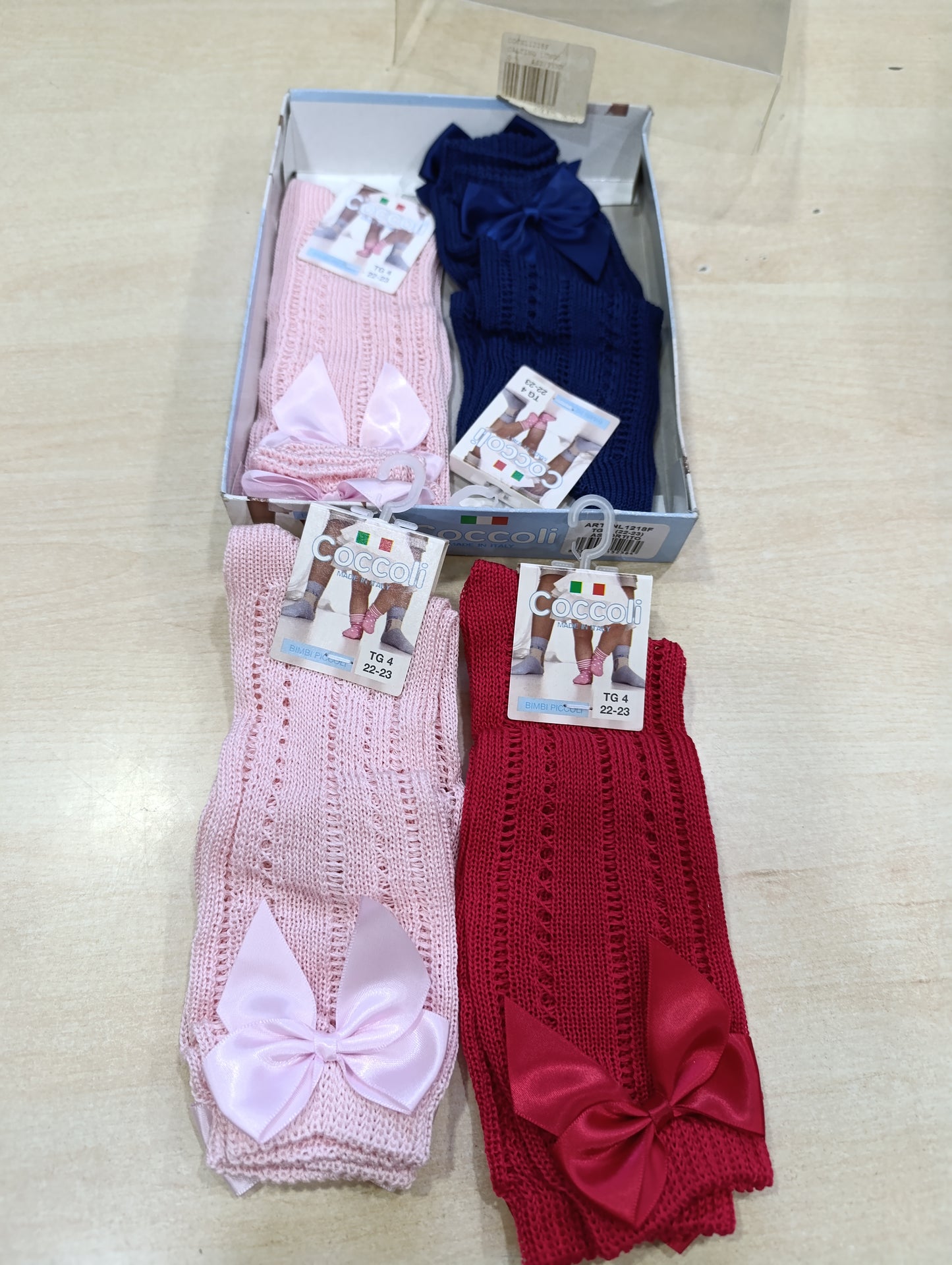 Calzini bimbi a 0,60 centesimi in cotone