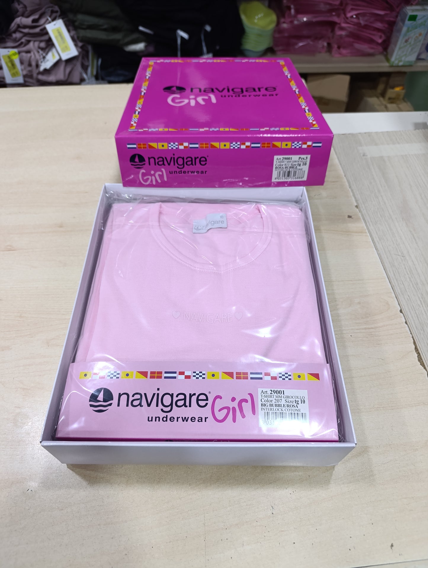 Magliette intime bimbi in caldo cotone a 1,50