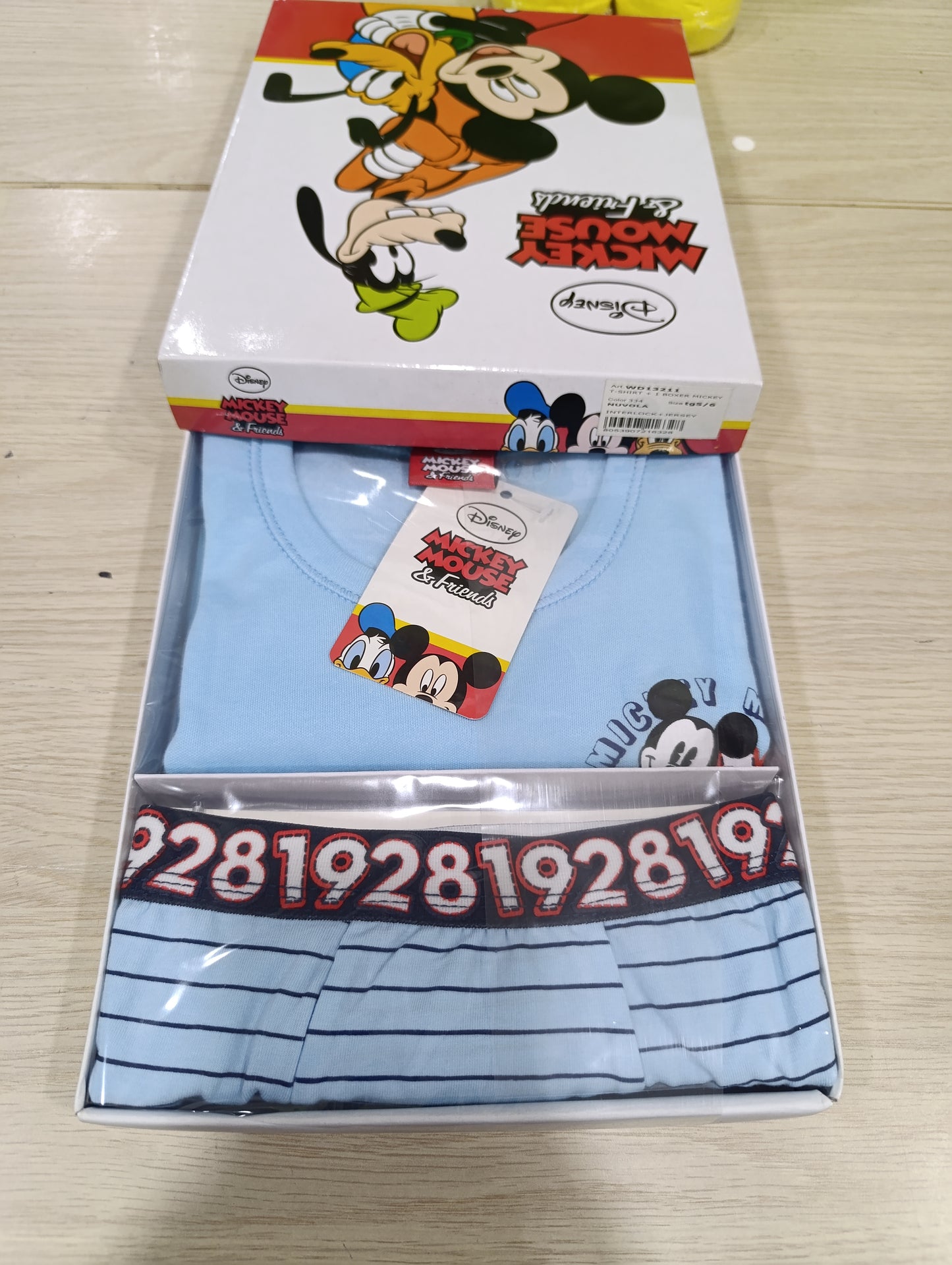 Coordinato intimo bimbi a 2,80