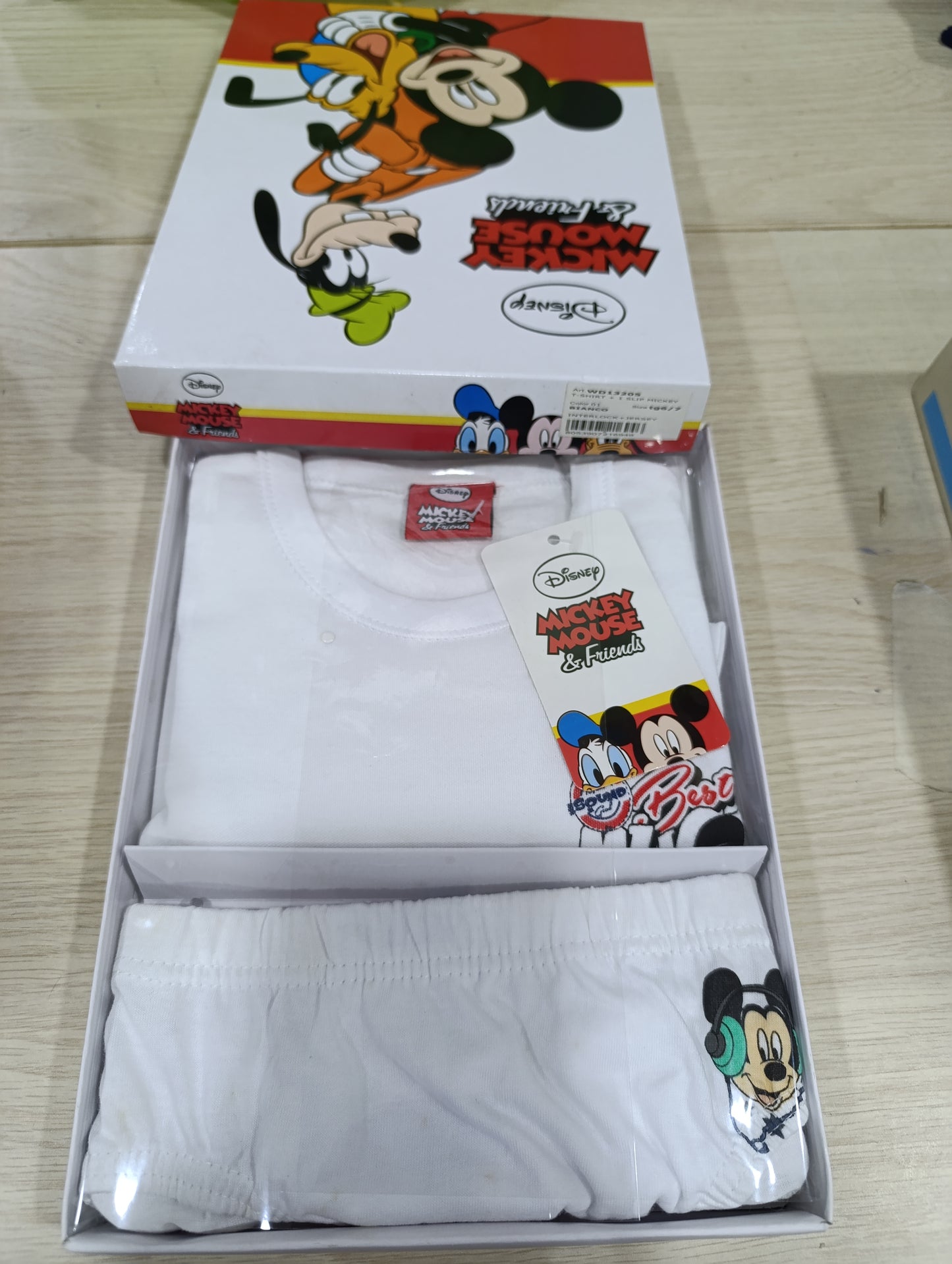 Coordinato intimo bimbi a 2,80