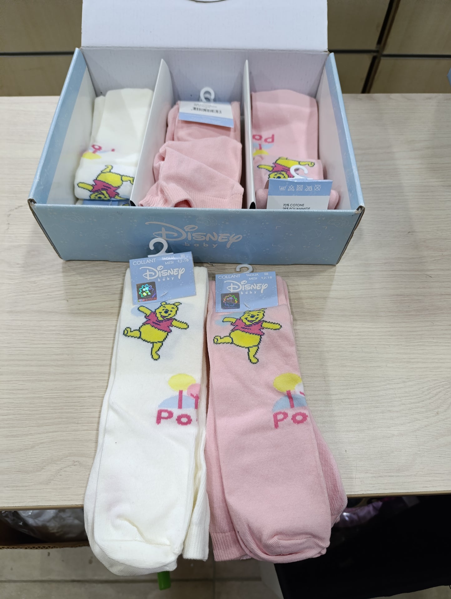 Collant caldo cotone bimba a 1 euro