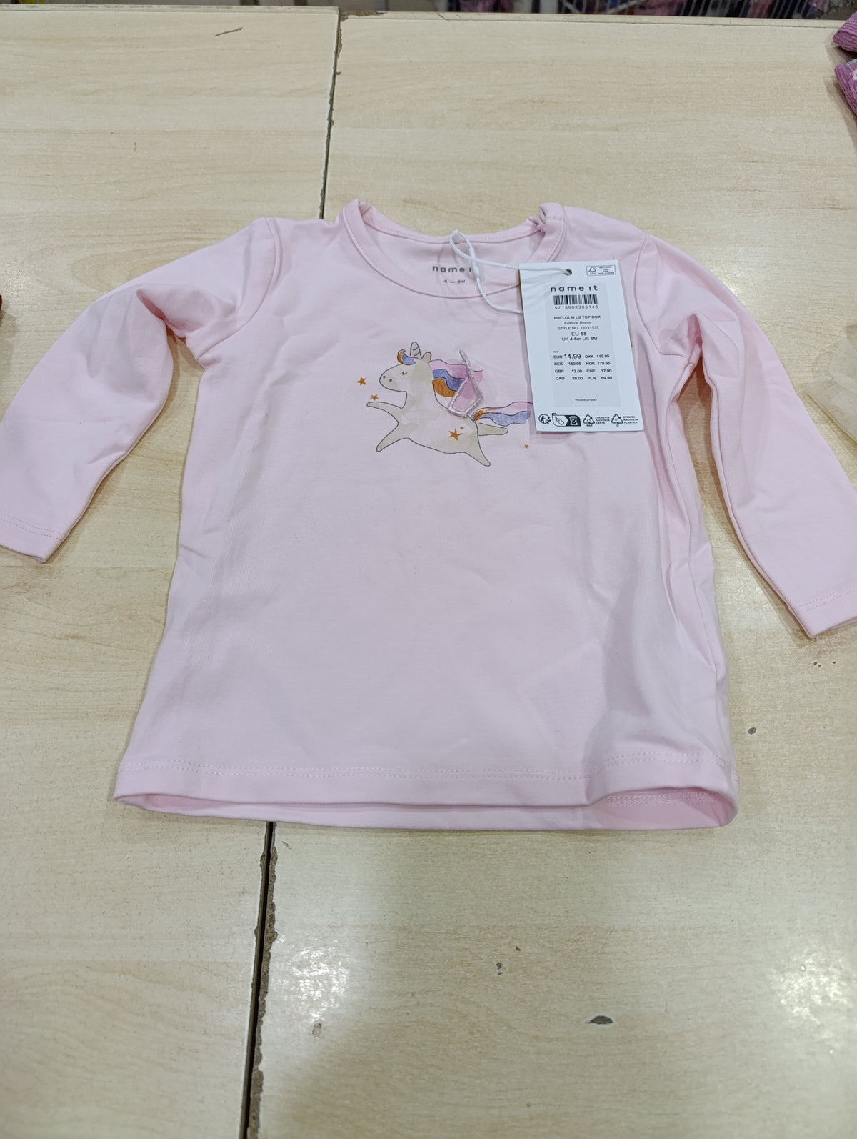 Offerta magliette cotone bimbi firmate a 2,70