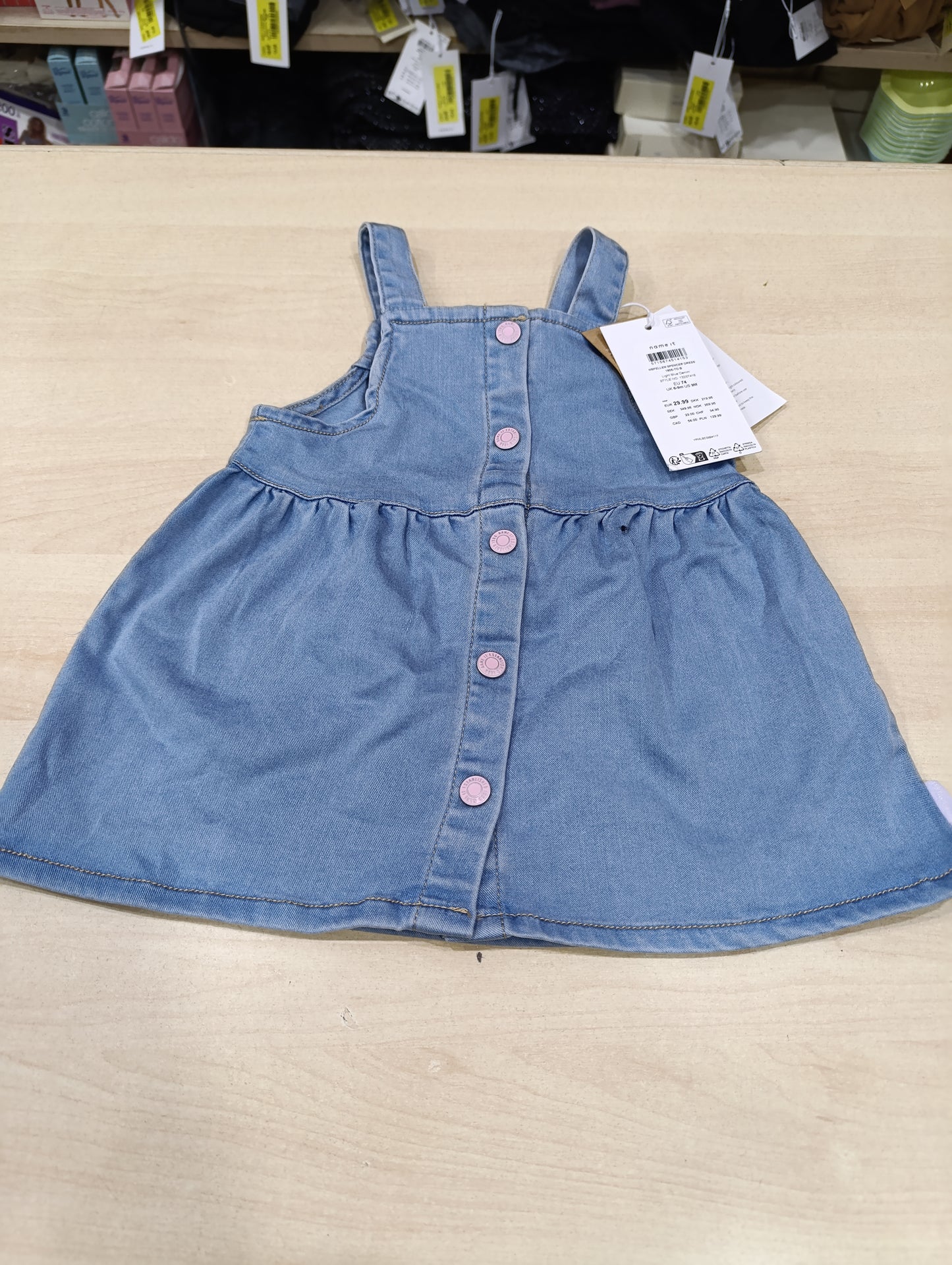 Vestito cotone neonata a 5 euro