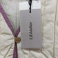 Gilet Bimba 6 Anni Lil' Atelier - Trapuntato Panna con Profilo Lilla