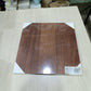 Quadro in Legno Vintage con Tulipani Gialli - Stile Classico Shabby Chic - 30x30 cm
