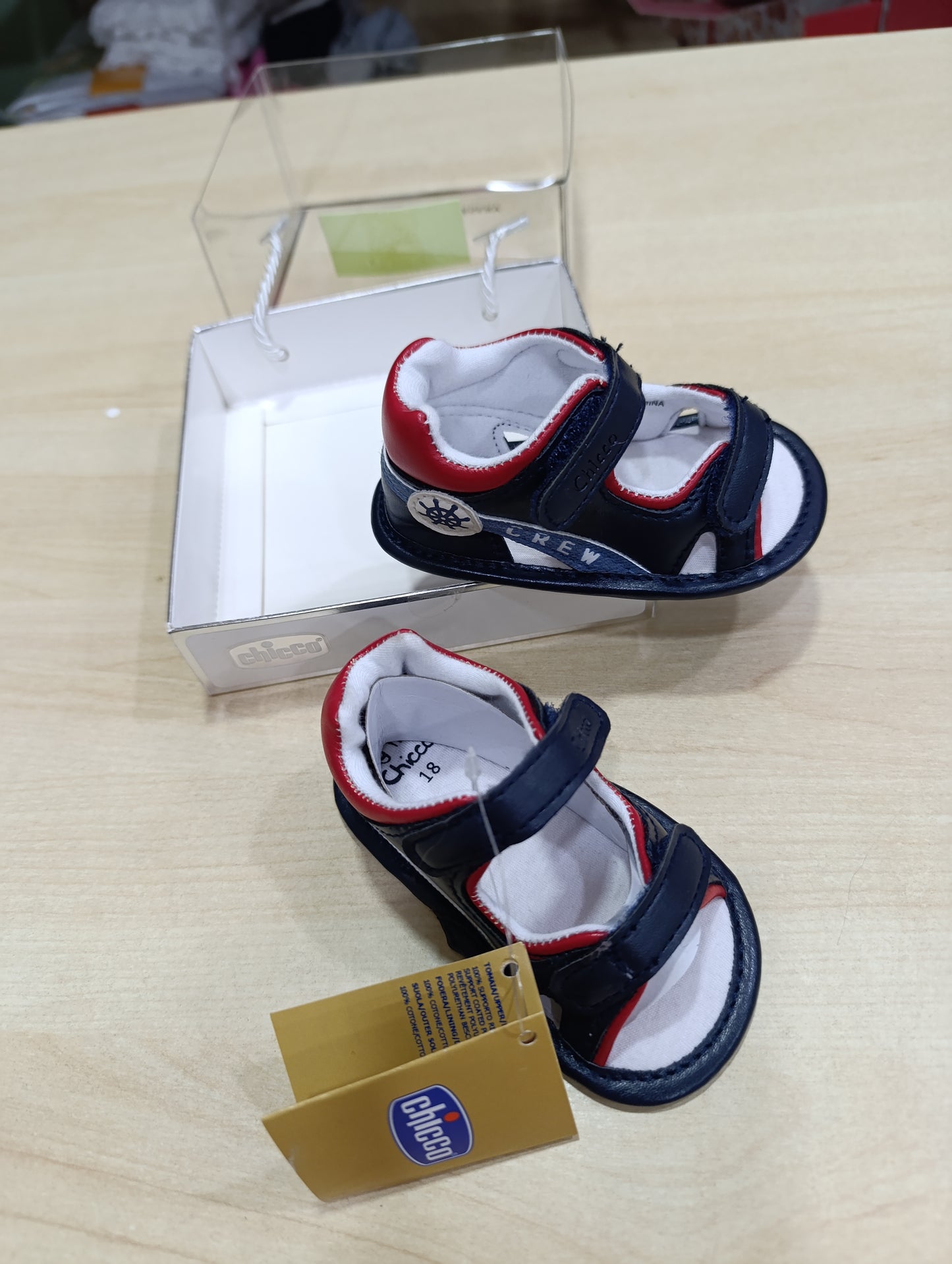 Scarpine neonati firmate a 2,50