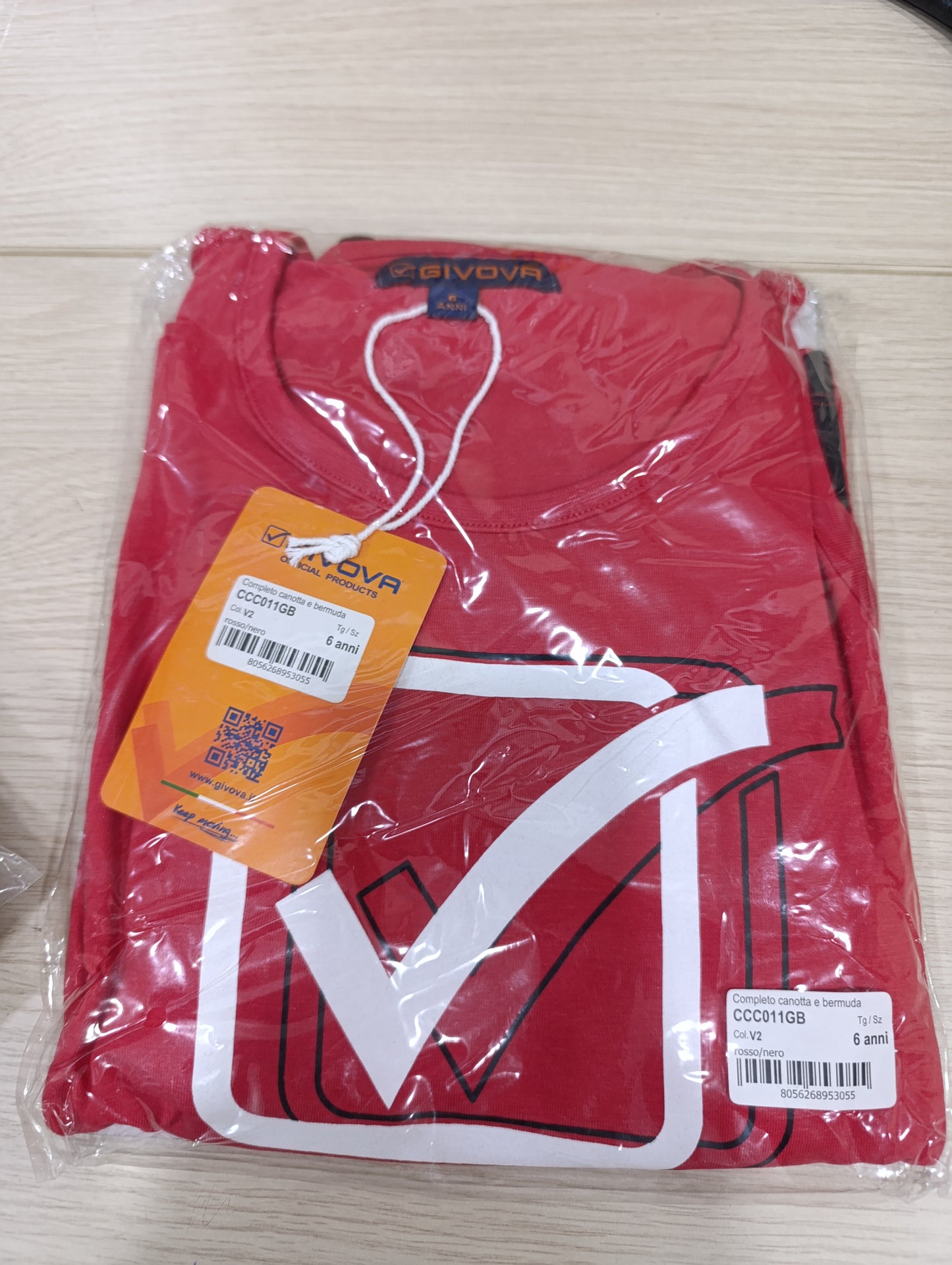 Completi bimbi Givova a 5 euro