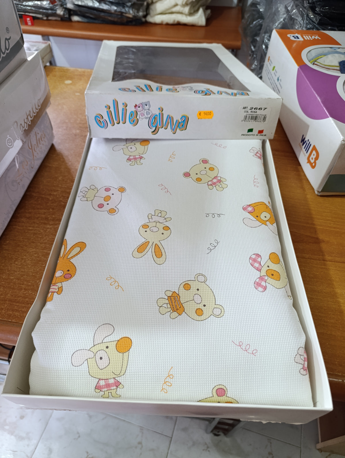Coperte carrozzini scatolate a 7 euro