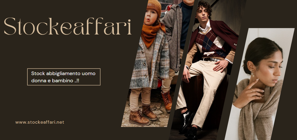 Stock abbigliamento sales bambino 1 euro